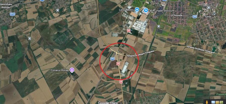 Teren Construcții extravilan de 20000 mp, în Șag