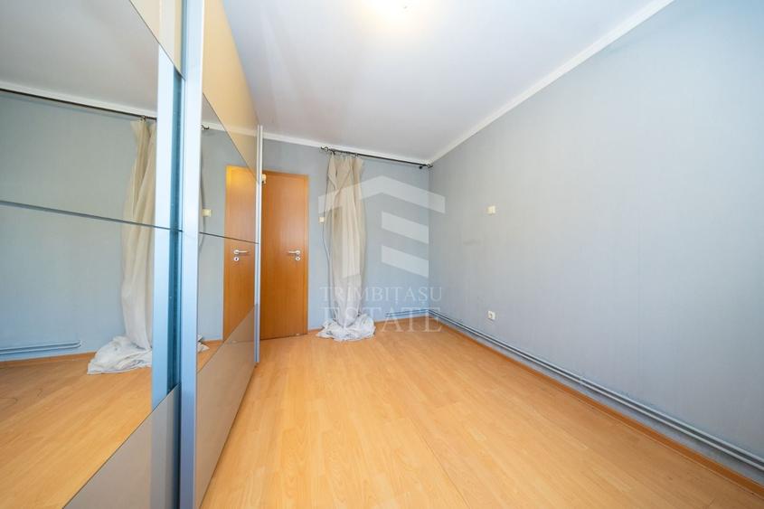 Apartament cu 2 camere semidecomandat, mobilat în Sânpetru