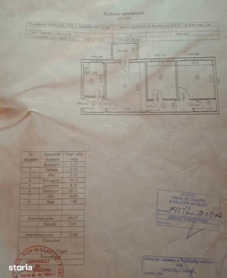 Apartament 3 camere, centrala termica, geam baie, tamplarie PVC, liber - 7