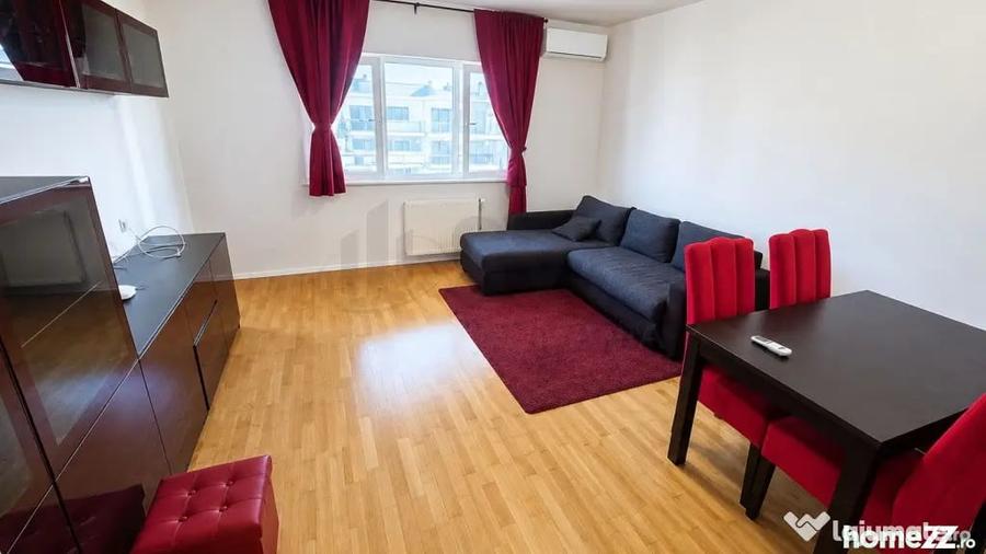 Apartament cu 3 camere semidecomandat, mobilat în Lacul Tei