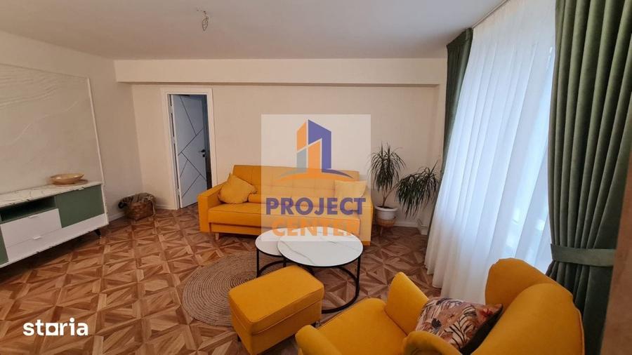 Apartament cu 2 camere semidecomandat în Central