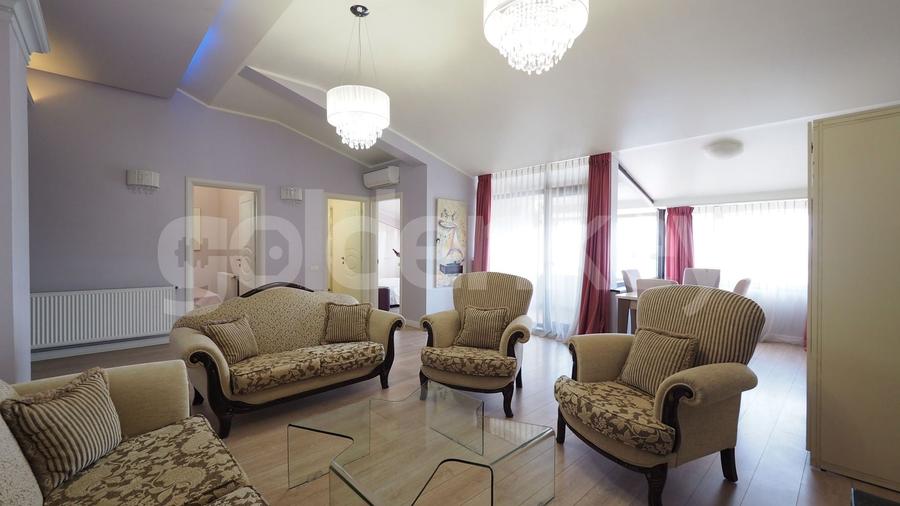 Apartament cu 3 camere semidecomandat, mobilat în Aviației