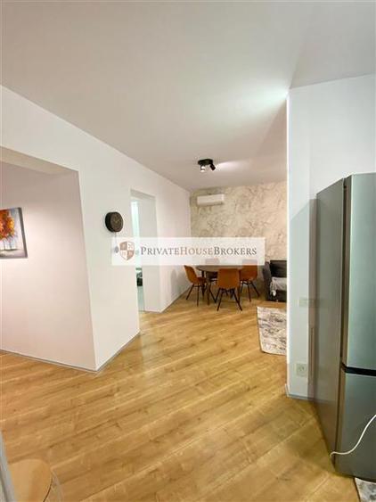 Apartament cu 2 camere semidecomandat, mobilat în Pipera