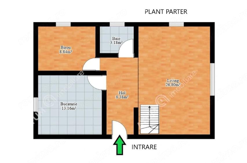 Casă cu 5 camere în Central