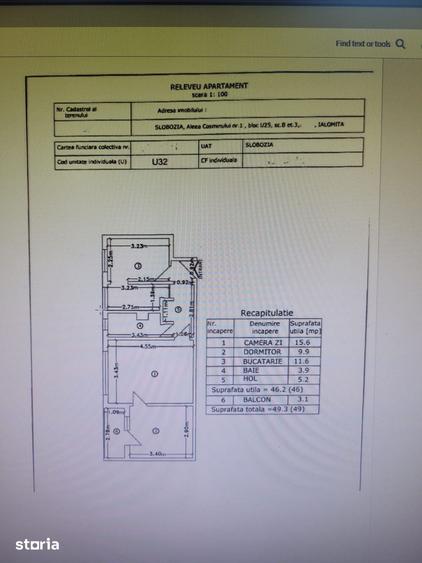 Apartament cu 2 camere în Central