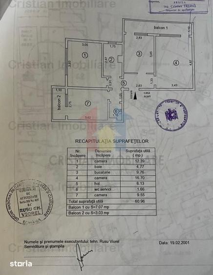 Apartament cu 2 camere decomandat în Barieră