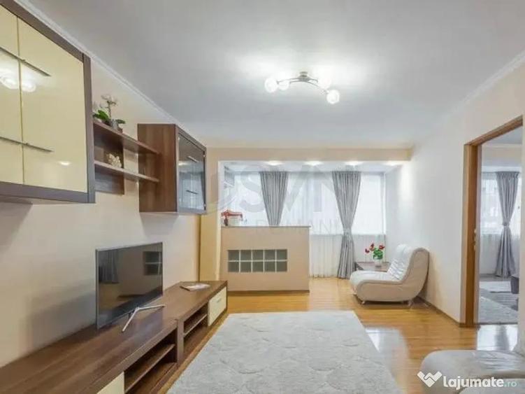 Apartament cu 3 camere semidecomandat în Ultracentral
