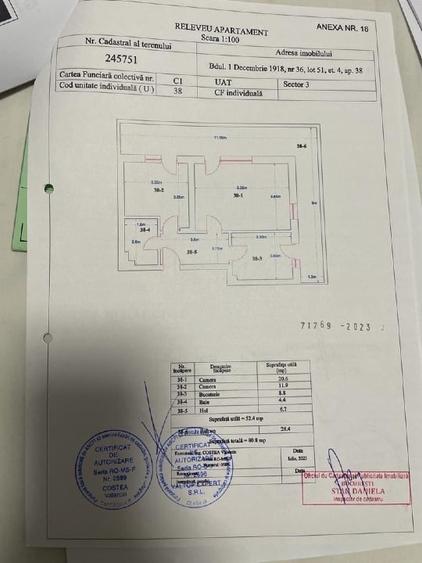 Apartament cu 2 camere decomandat, mobilat în Titan