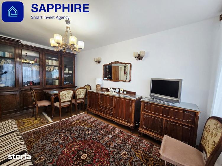 Apartament cu 3 camere decomandat, mobilat în Victoriei