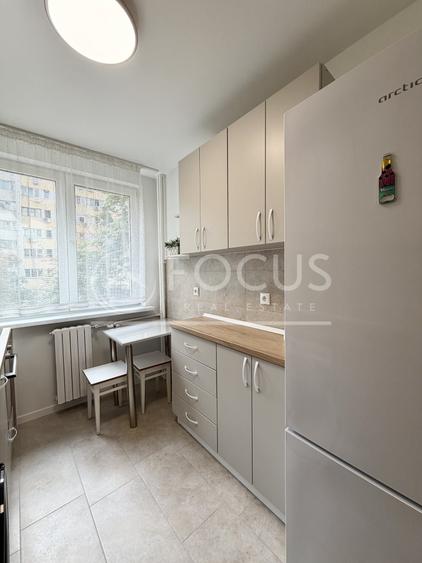 Apartament cu 2 camere semidecomandat în Teiul Doamnei