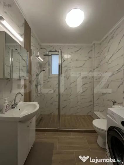 Apartament cu 3 camere semidecomandat, mobilat în Florești