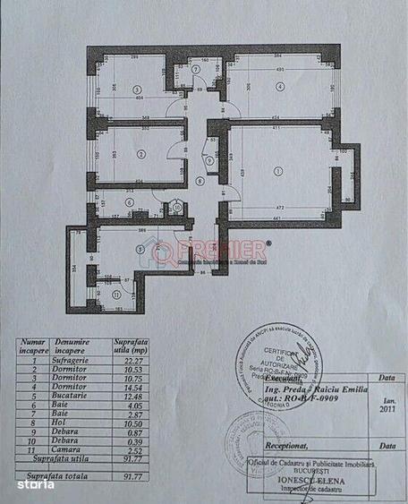 Apartament cu 4 camere decomandat în Octavian Goga