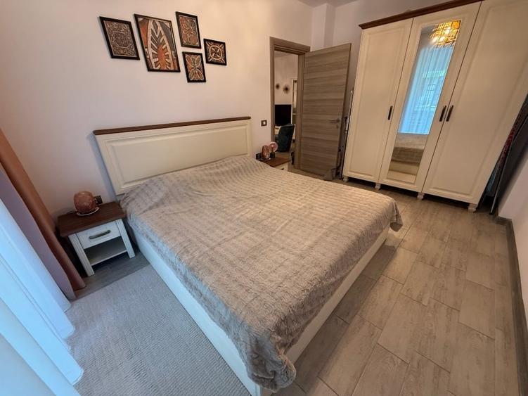 Apartament cu 2 camere semidecomandat, mobilat în Nord