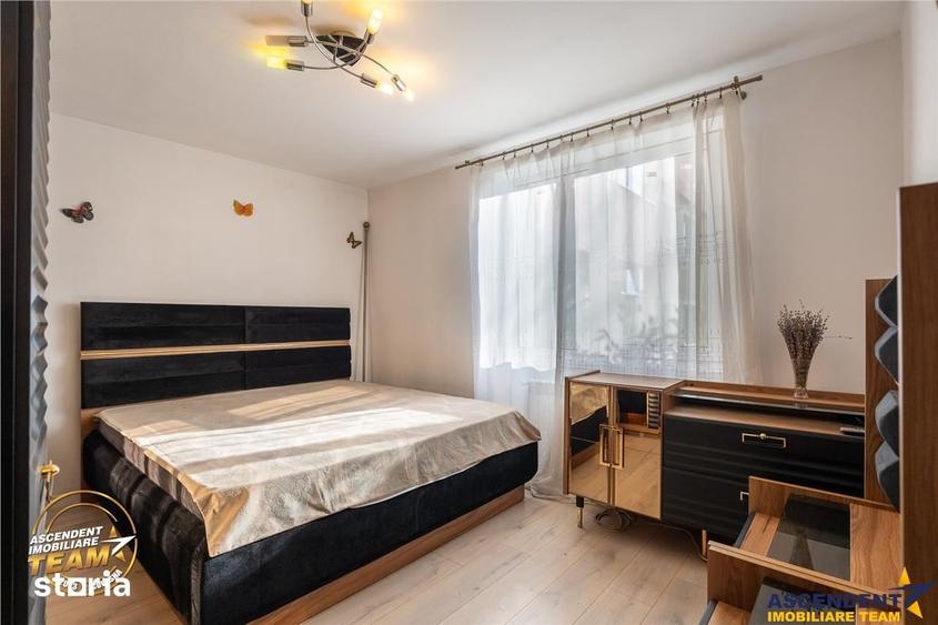 Apartament cu 2 camere semidecomandat, mobilat în Central