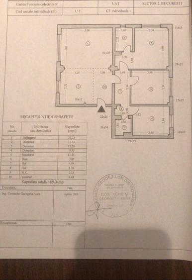 Apartament cu 4 camere decomandat, mobilat în Doamna Ghica