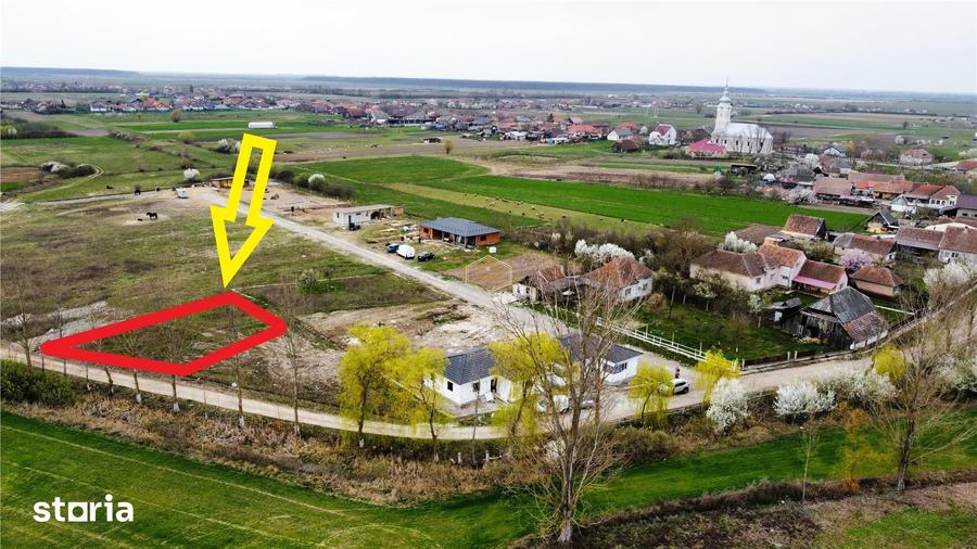Teren de 500 mp, în Ardud