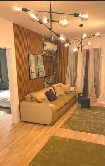 Apartament cu 2 camere semidecomandat, mobilat în Dămăroaia