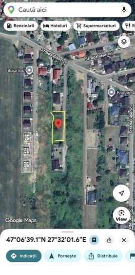 Teren de 813 mp, în Horpaz
