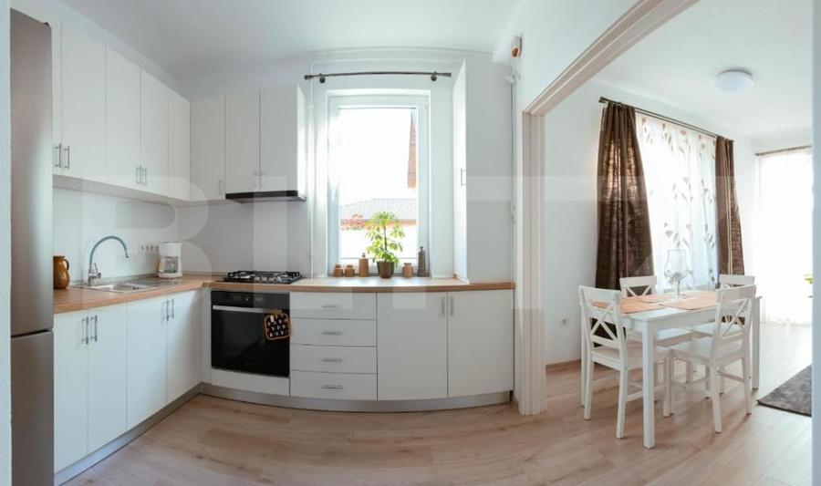 Apartament cu 2 camere decomandat, mobilat în Sângeorgiu de Mureș