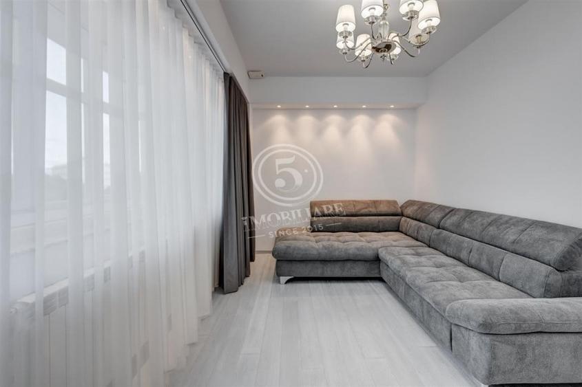Apartament cu 3 camere decomandat, mobilat în Domenii