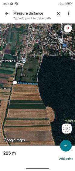 Teren de 4400 mp, în Bolintin-Deal