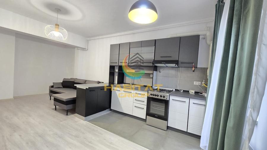 Apartament cu 2 camere semidecomandat, mobilat în Brâncoveanu