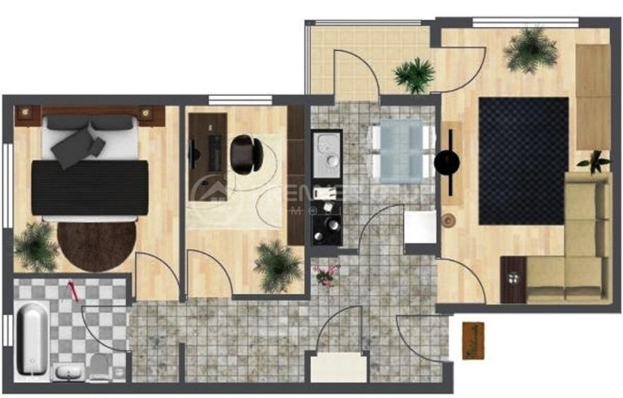 Apartament cu 3 camere decomandat în Ultracentral