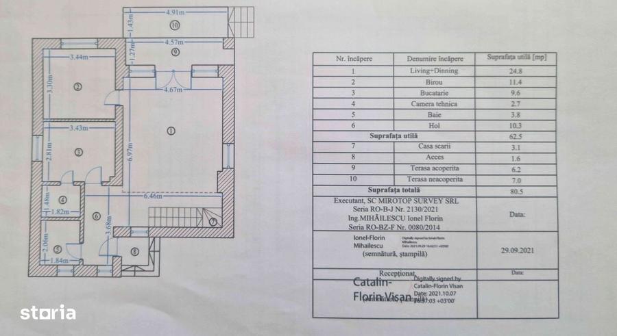 Casă cu 4 camere în Berceni