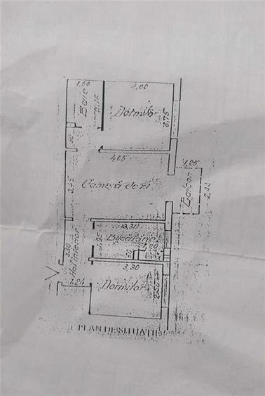 Apartament cu 3 camere semidecomandat, mobilat în Păcurari