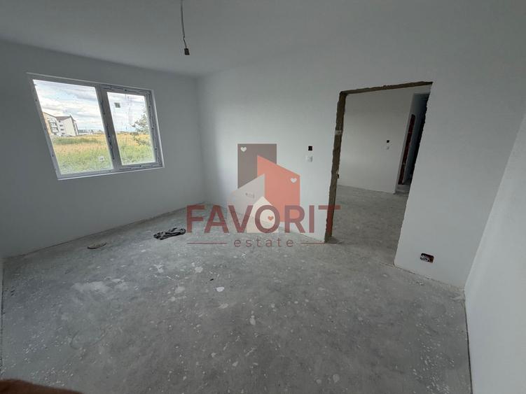 Apartament cu 2 camere semidecomandat în Giroc