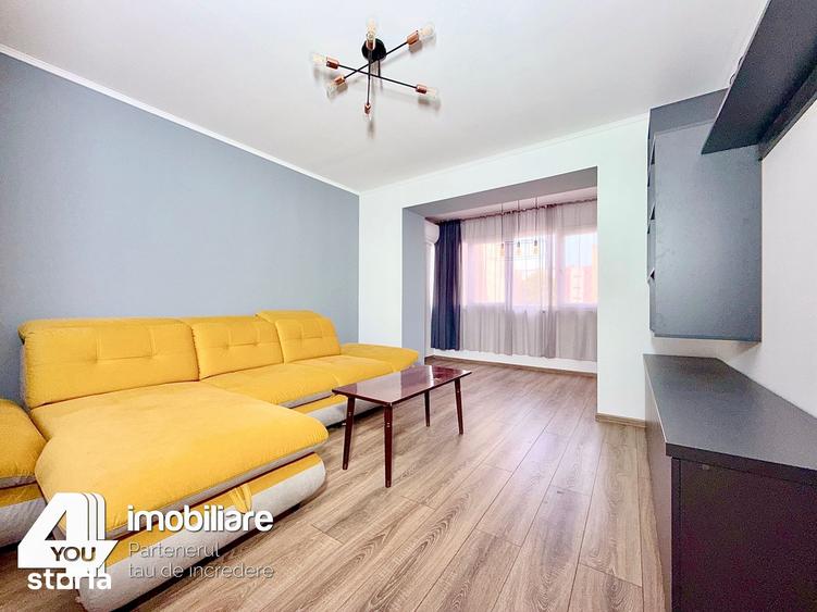 Apartament cu 2 camere semidecomandat în Central
