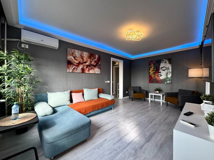 Apartament cu 2 camere semidecomandat, mobilat în Drumul Taberei