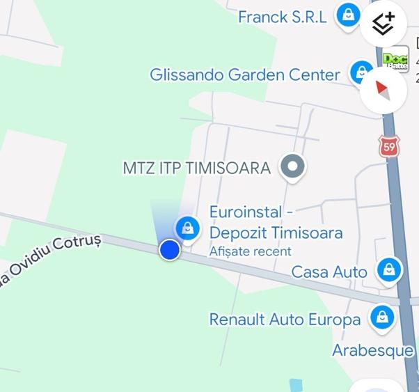 Teren intravilan industrial Timisoara langa Euroinstal - 5