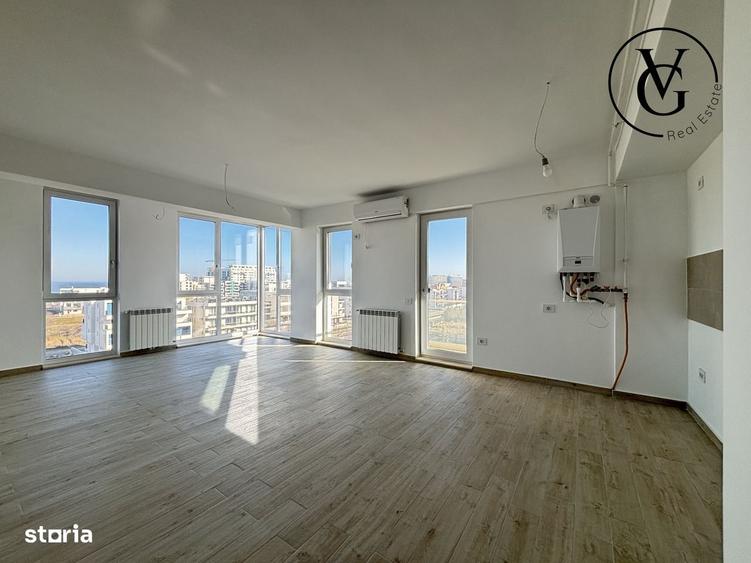 Apartament cu 3 camere semidecomandat în Central