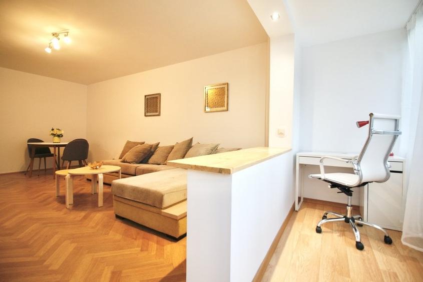 Apartament cu 2 camere decomandat, mobilat în Cișmigiu