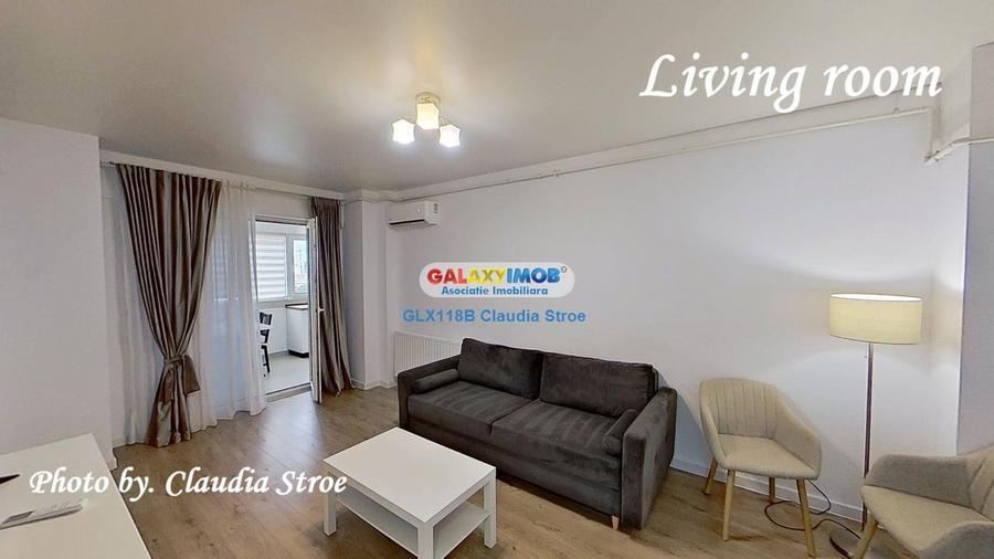 Apartament cu 2 camere semidecomandat, mobilat în 13 Septembrie