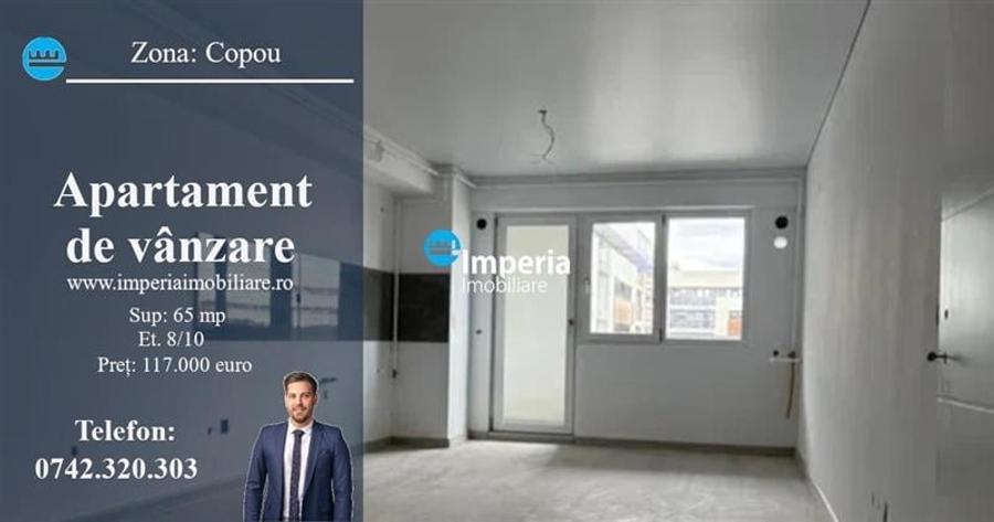 Apartament cu 2 camere decomandat în Copou