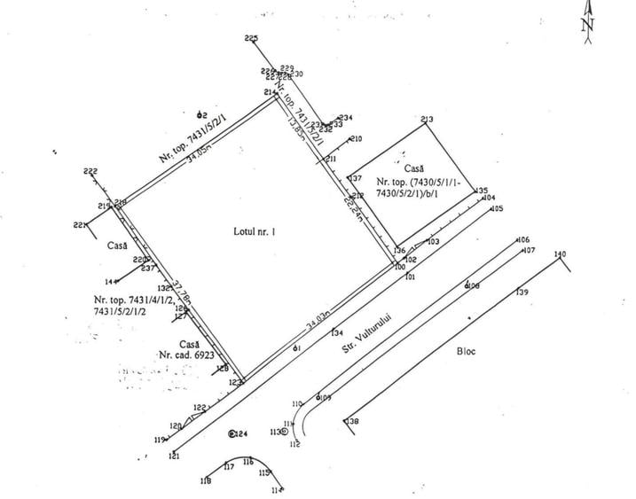Teren Construcții intravilan de 1263 mp, în Calea București