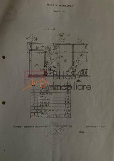 Apartament cu 2 camere semidecomandat în Drumul Taberei