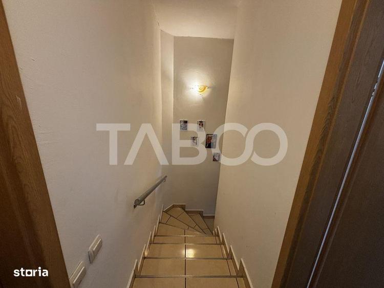 Casa tip insiruita de vanzare 100mpu 210mp teren Sura Mica Sibiu - 7