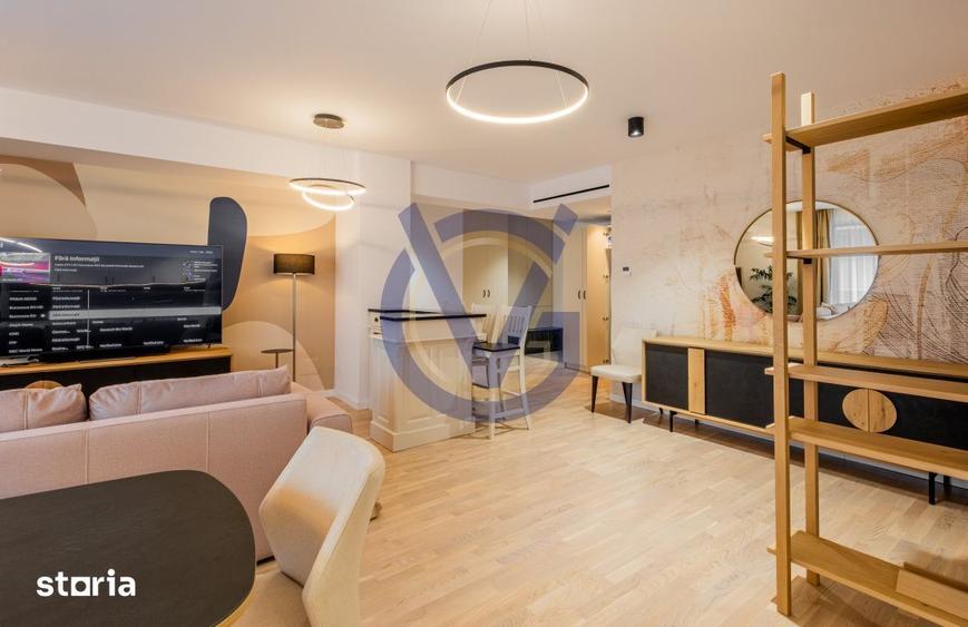 Impecabil! 4 cam mobilate modern & lux, 123mp, prima inchiriere! COMIS - 2