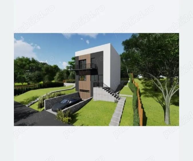 451 mp. Teren central cu aut. de constr vila - 4