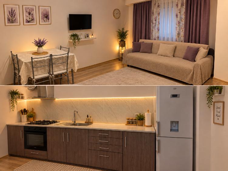 Apartament cu 2 camere decomandat, mobilat în Tomis Plus