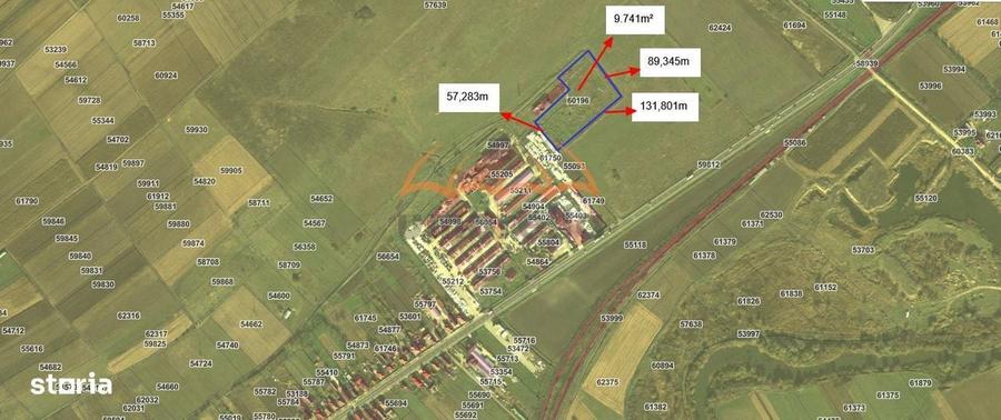 Teren intravilan pentru Hale in Iclod 9.741m2, 20 m2 - 3