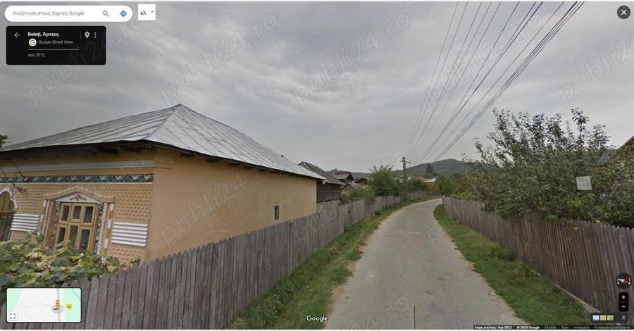Teren de 4500 mp, în Priboieni