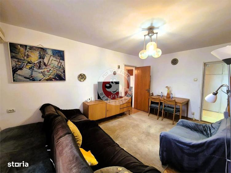 Apartament cu 3 camere decomandat, mobilat în Titan