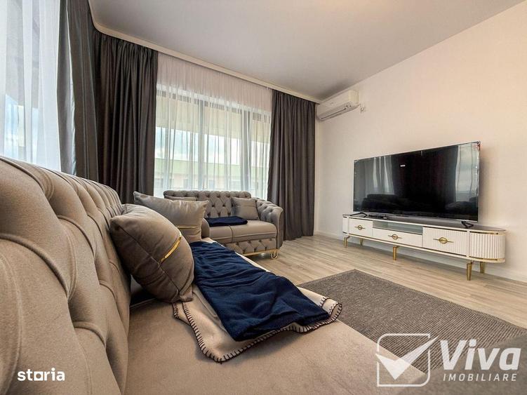 Apartament cu 2 camere, mobilat în Central