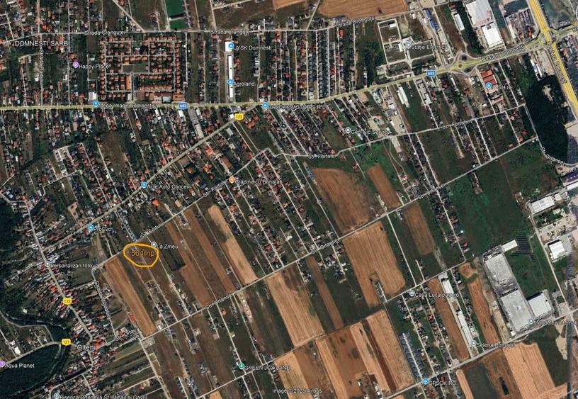 Teren 665 mp la str. Ortansei Clinceni,Domnesti - 3