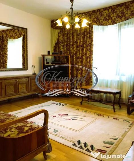 Apartament cu 3 camere semidecomandat, mobilat în Semicentral