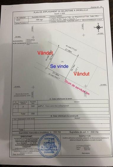 Spațiu comercial, în Dragomirești-Vale